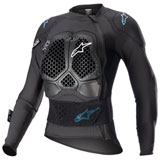 Alpinestars Women's Stella Bionic Action V2 Protection Jacket Black/Cyan