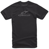 Alpinestars Wordmark Combo T-Shirt Black/Grey