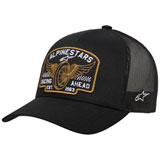Alpinestars Heritage Patch Trucker Hat Black/Black