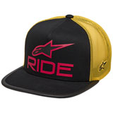 Alpinestars Ride 4.0 Trucker Hat Black/Yellow/Red