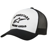 Alpinestars Triple Trucker Hat White/Black/White