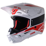 Alpinestars Supertech M5 Bond Helmet White/Red