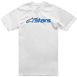 Alpinestars Blaze 2.0 T-Shirt White/Navy/Blue