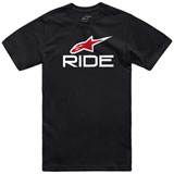 Alpinestars Ride 4.0 T-Shirt Black/White/Red