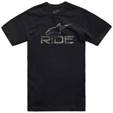 Alpinestars Ride 4.0 Camo T-Shirt Black