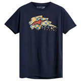 Alpinestars Torqued T-Shirt Navy