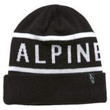 Alpinestars Wordy Cuff Beanie Black/White