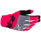 Alpinestars Techstar Gloves Black/Pink Fluo