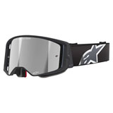 Alpinestars Supertech Goggle Corp Black-Grey Frame/Silver Mirror Lens