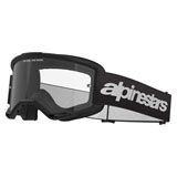 Alpinestars Vision 3 Goggle Wordmark Black Frame/Clear Lens
