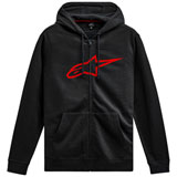 Alpinestars Ageless V3 Zip-Up Hooded Sweatshirt Black/Red