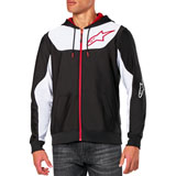 Alpinestars Sessions V3 Zip-Up Hooded Sweatshirt Black/White/Red