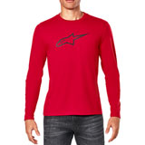 Alpinestars Backhand Long Sleeve T-Shirt Red