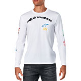 Alpinestars Brundo Long Sleeve T-Shirt White