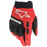 Alpinestars Youth Full Bore Gloves Bright Red/Black