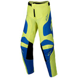 Alpinestars Youth Racer Veil Pant Yellow/Fluo Blue