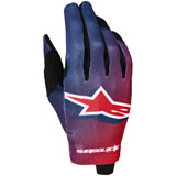Alpinestars Radar Gloves Fire Red/Deep Blue