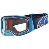 Alpinestars Supertech Dura Air Fluid Goggle Blue Fade