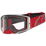 Alpinestars Supertech Dura Air Fluid Goggle Red/Silver