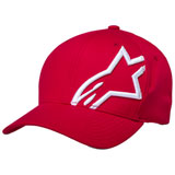 Alpinestars Corp Shift 2 Stretch Fit Hat Red/White