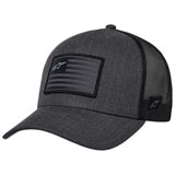 Alpinestars Flag Snapback Hat 2025 Charcoal Heather/Black