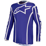 Alpinestars Fluid Apex V2 Jersey Deep Blue/White