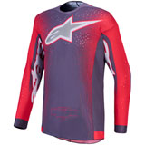 Alpinestars Supertech Hiten Afd Jersey Graystone/Red Fluo/Light Lilac