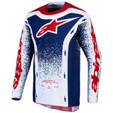 Alpinestars Techstar Unity Jersey Red/White/Blue