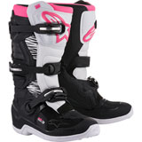 Alpinestars Women's Stella Tech 3 Boots Black/White/Pink