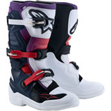 Alpinestars Youth Tech 7S Boots Dark Blue/White/Black