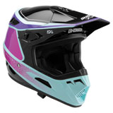 Answer Racing Women's AR1 Vivid Helmet Purple/Rhodamine Red/Seafoam