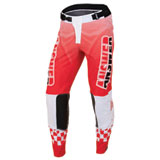 Answer Racing Elite Rev Pant Answer White/Infra Red