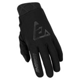 Answer Racing Youth Peak Gloves Black/White