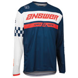 Answer Racing Youth Arkon Octane Jersey Navy/White