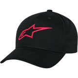 Alpinestars Ageless Snapback Hat Black/Red