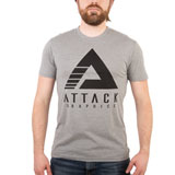Attack Graphics Attack T-Shirt Grey