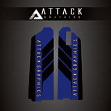 Attack Graphics Renegade Lower Fork Guard Decal Blue