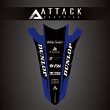 Attack Graphics Renegade Rear Fender Decal Blue