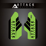 Attack Graphics Renegade Lower Fork Guard Decal Green