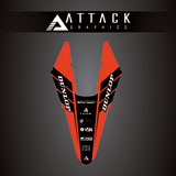 Attack Graphics Renegade Rear Fender Decal GasGas Red