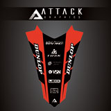 Attack Graphics Renegade Rear Fender Decal Red