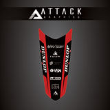 Attack Graphics Renegade Rear Fender Decal Red