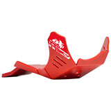 AXP Racing Xtrem HDPE Skid Plate Red