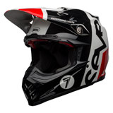 Bell Moto-9 Flex Seven Galaxy Helmet Black/White/Red
