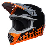 Bell Moto-9 Louver MIPS Helmet Black/Orange