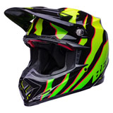 Bell Moto-9S Flex Claw Helmet Black/Green