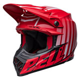 Bell Moto-9S Flex Sprint Helmet Matte/Gloss Red/Black