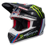 Bell Moto-9S Flex Tomac Helmet Matte Black/White