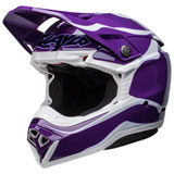 Bell Moto-10 Spherical Slayco MIPS Helmet Purple/White