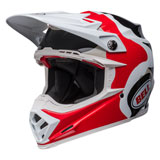 Bell Moto-9S Flex HC Reef Helmet Matte White/Red